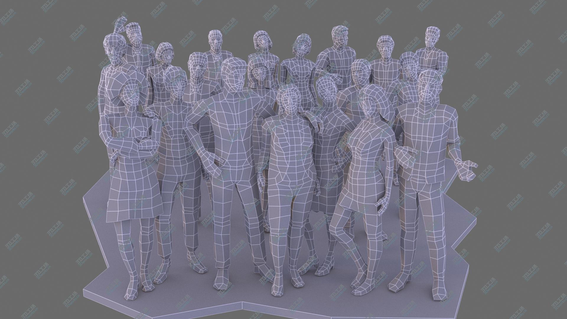 images/goods_img/20210113/LowPoly City People Rigged Bundle 3D/4.jpg